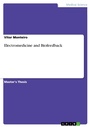 Cover: Electromedicine and Biofeedback - GRIN Verlag