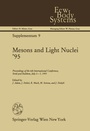 Cover: Mesons and Light Nuclei '95 - Springer