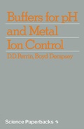 Bild: Buffers for pH and Metal Ion Control - Chapman and Hall