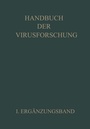 Cover: Handbuch der Virusforschung - Springer
