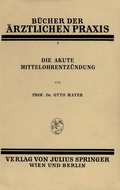 Cover: Die Akute Mittelohrentz&uuml;ndung - Springer