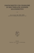 Cover: Fortschritte und Probleme in der Therapie Innerer Krankheiten - Springer