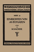 Cover: Das Einrichten von Automaten - Springer