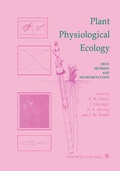 Cover: Plant Physiological Ecology - Springer