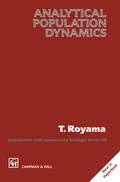 Cover: Analytical Population Dynamics - Springer
