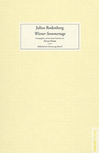 Enlarge image Cover: Wiener Sommertage - Czernin