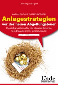 Abbildung von: Anlagestrategien vor der neuen Abgeltungsteuer - Linde