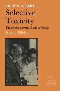 Enlarge image Cover: Selective Toxicity - Chapman and Hall