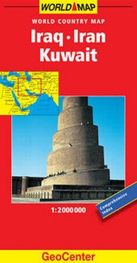 Abbildung von: Iraq, Iran & Kuwait World Map - Freytag-Berndt