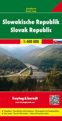 Abbildung von: Slowakische Republik, Autokarte 1:400.000 - Freytag-Berndt und ARTARIA