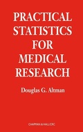 Cover: Practical Statistics for Medical Research - Chapman & Hall/CRC