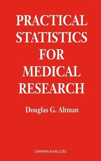 Enlarge image Cover: Practical Statistics for Medical Research - Chapman & Hall/CRC