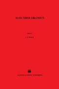 Cover: Electroceramics: Materials, Properties, Applications - Chapman and Hall