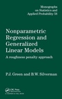 Cover: Nonparametric Regression and Generalized Linear Models - Chapman & Hall/CRC