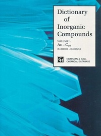 Abbildung von: Dictionary of Inorganic Compounds - CRC Press