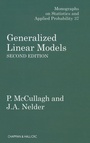 Cover: Generalized Linear Models - Chapman & Hall/CRC