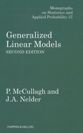 Cover: Generalized Linear Models - Chapman & Hall/CRC