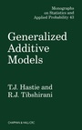 Cover: Generalized Additive Models - Chapman & Hall/CRC