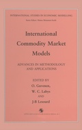 Cover: International Commodity Market Models - Chapman and Hall