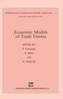 Cover: Economic Models of Trade Unions - Chapman and Hall