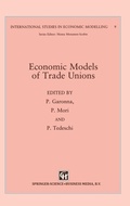 Cover: Economic Models of Trade Unions - Chapman and Hall