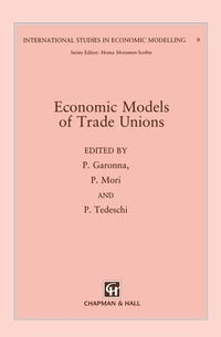 Enlarge image Cover: Economic Models of Trade Unions - Springer