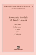 Cover: Economic Models of Trade Unions - Springer