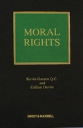 Cover: Moral Rights - Sweet & Maxwell