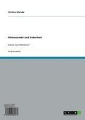 Cover: Klimawandel und Sicherheit - GRIN Verlag