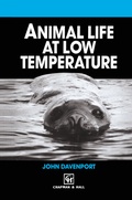 Cover: Animal Life at Low Temperature - Springer