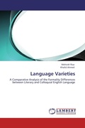 Cover: Language Varieties - LAP Lambert Academic Publishing