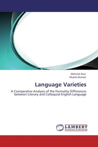 Enlarge image Cover: Language Varieties - LAP Lambert Academic Publishing