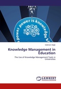 Cover: Knowledge Management in Education - LAP Lambert Academic Publishing