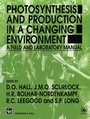 Cover: Photosynthesis and Production in a Changing Environment - Chapman and Hall