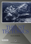 Cover: Thrust Tectonics - Kluwer Law International
