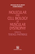 Cover: Molecular and Cell Biology of Muscular Dystrophy - Springer