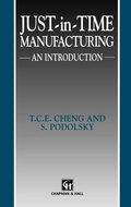 Cover: Just-in-Time Manufacturing - Chapman and Hall