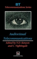 Cover: Audiovisual Telecommunications - Chapman and Hall