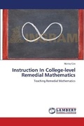 Cover: Instruction In College-level Remedial Mathematics - LAP Lambert Academic Publishing