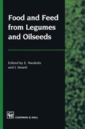 Cover: Food and Feed from Legumes and Oilseeds - Kluwer Academic / Plenum Publishers