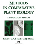 Cover: Methods in Comparative Plant Ecology - Chapman and Hall