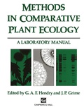 Cover: Methods in Comparative Plant Ecology - Springer