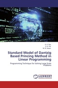 Cover: Standard Model of Dantzig Based Princing Method in Linear Programming - LAP Lambert Academic Publishing
