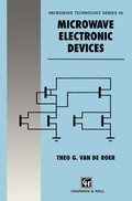 Cover: Microwave Electronic Devices - Chapman and Hall