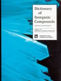 Abbildung von: Dictionary of Inorganic Compounds, Supplement 2 - CRC Press