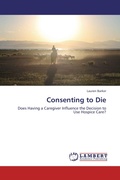 Cover: Consenting to Die - LAP Lambert Academic Publishing