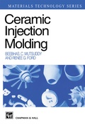 Cover: Ceramic Injection Molding - Chapman and Hall