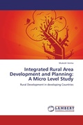 Cover: Integrated Rural Area Development and Planning - LAP Lambert Academic Publishing