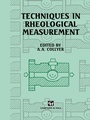 Cover: Techniques in Rheological Measurement - Springer
