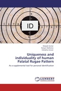 Cover: Uniqueness and individuality of human Palatal Rugae Pattern - LAP Lambert Academic Publishing